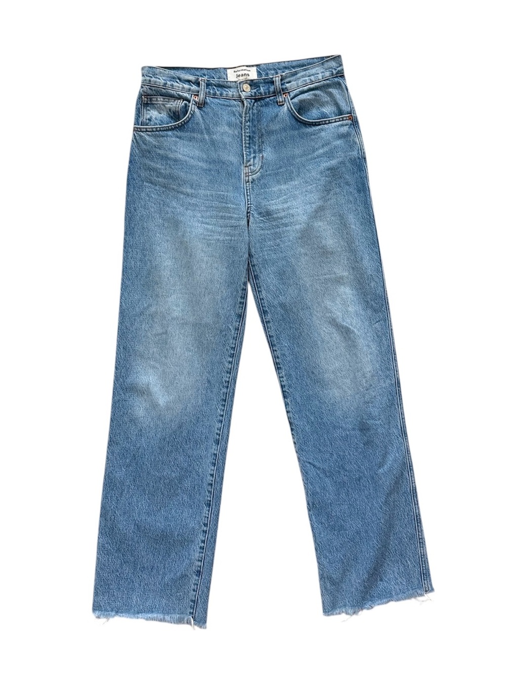 Reformation Val 90s Mid Rise Straight Jeans Colorado